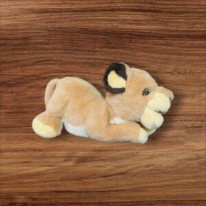 Lion Cub Plush Toy Tan Brown Stuffed Animal  Lemonwood Asia Ltd  Realistic 11"
